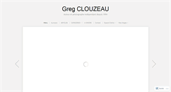 Desktop Screenshot of gregclouzeau.com